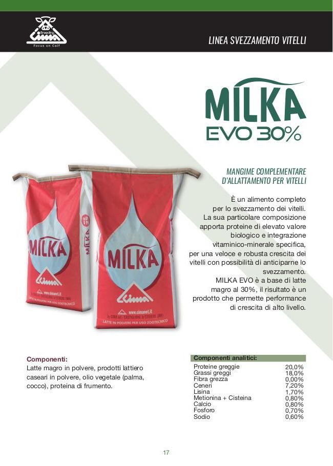 Milka Evo 30%