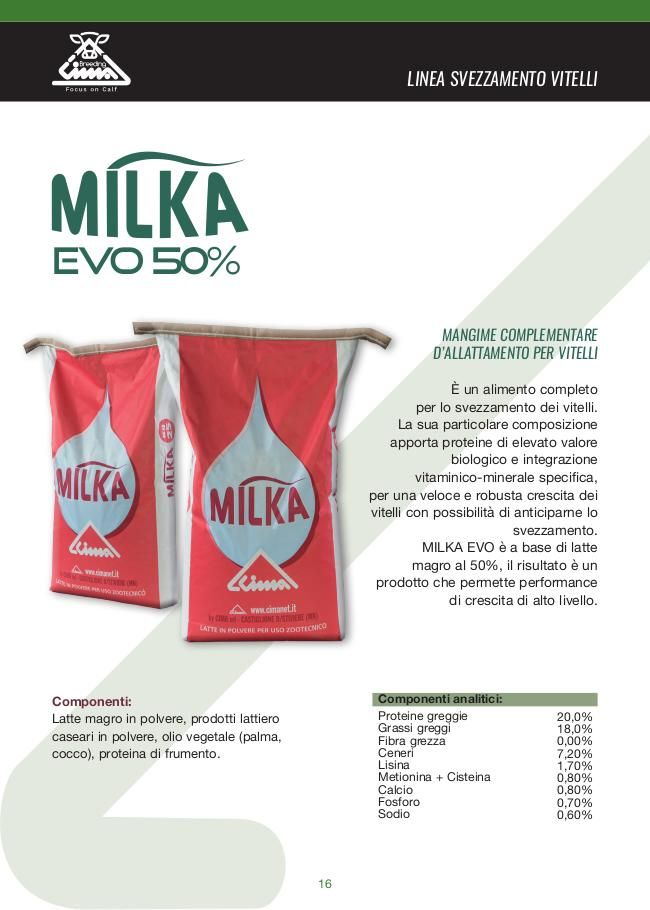 Milka Evo 50%