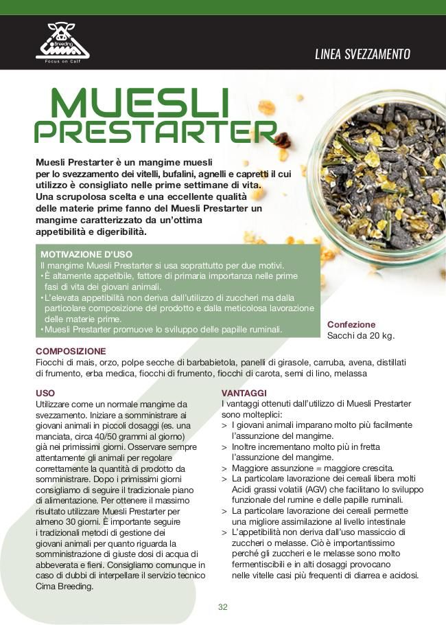 Muesli Prestarter