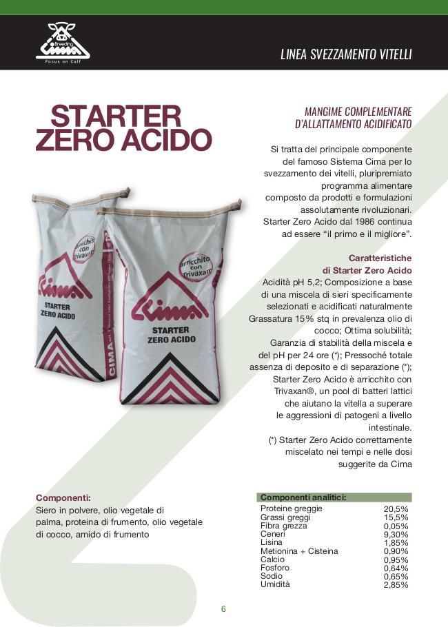 Starter Zero Acido