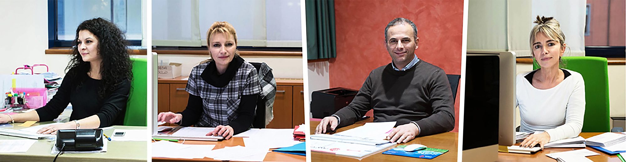 Il team in ufficio